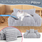 Wn's Day pet sofa with matching pillow