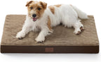 Bedsure ComfyFleece Dog Beds Large Sized Dog- Orthopedic Pet Beds for Crate with Removable Machine Cover, NOT Waterproof Egg Crate Foam Puppy Mat for Pets Up to 50 lbs, 35x22x2.8, NOT Chewproof - Image 13