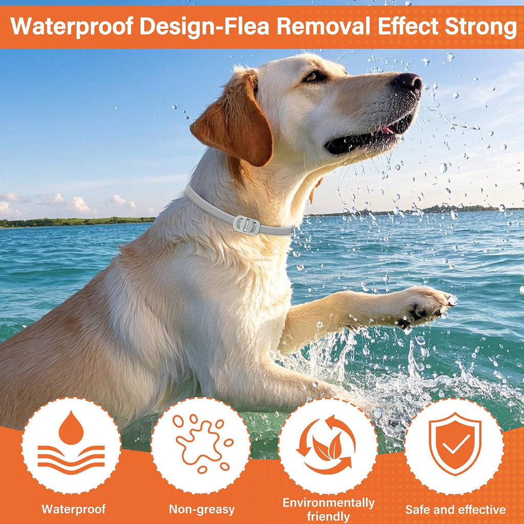 Reflective design of Vicsom flea collar for dog safety