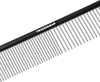 Tweezerman detangling comb wide and narrow teeth view