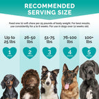 Premium Care valerian root and chamomile treats for dogs