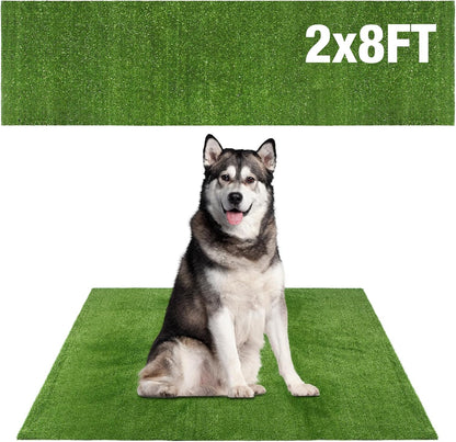 GLOBREEN Grass Pad for Dog Large Size - 2FTx6FT, Dog Potty Training Turf, Indoor Outdoor Pets Pee Fake Grass for Balcony Patio Yard - Image 12