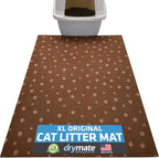 Drymate Cat Litter Box Mat, Litter Trapping Mat, Waterproof, Urine-Proof, Absorbent, Machine Washable, Soft on Paws, Contains Mess, Protects Floors, Kitten Supplies, Dark Grey, 28x36 XL - Image 13