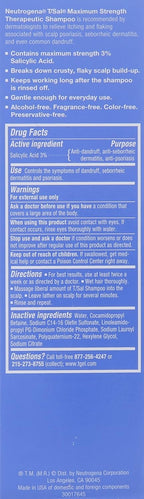 Neutrogena T/Sal Therapeutic Shampoo, Scalp Build-Up Control 4.5 oz, 130 fl oz - Image 3