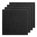 MiOYOOW activated carbon filter replacement pack front view showcasing charcoal odor absorbing pads.