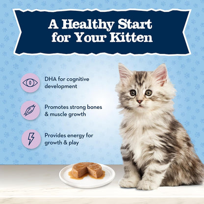 Blue Buffalo Baby Blue Natural Kitten Wet Cat Food ingredients label