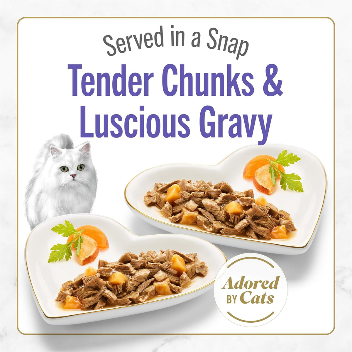 Pack of 12 Purina Fancy Feast Petites gourmet wet cat food tubs
