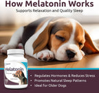 K9 Select dog melatonin 3 milligram tablets beef flavor treat