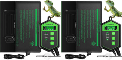 VIVOSUN Reptile Heating Pad 6x8 Inch with Thermostat Combo Under Tank Terrarium Heating Mat for Turtles, Lizards, Frogs, and Other Reptiles - Image 9
