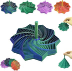 WJOVK 3D Printed Expanded Sensory Fidget Star front view showing compact hexagon shape.