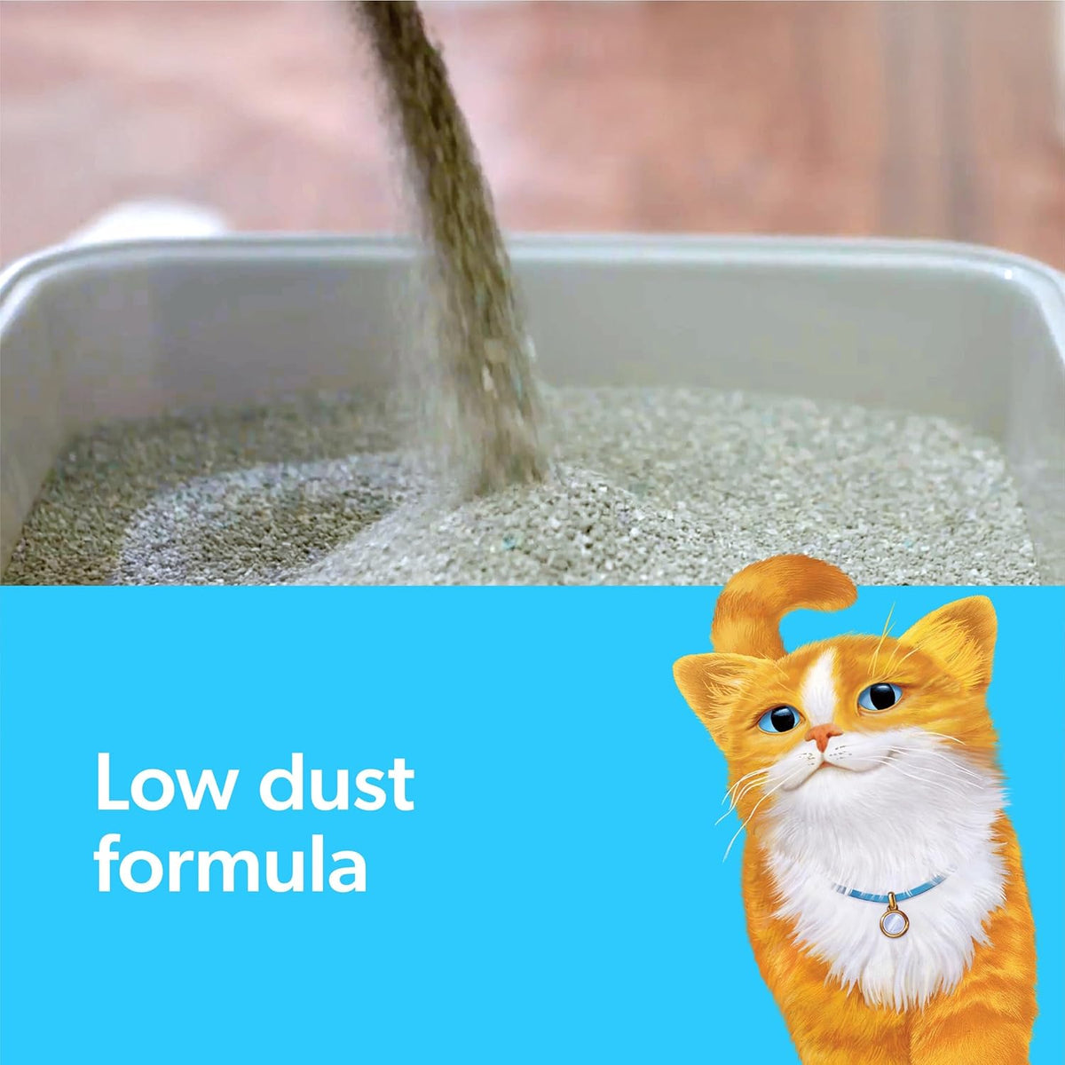 Fresh Step litter box handle and opening features