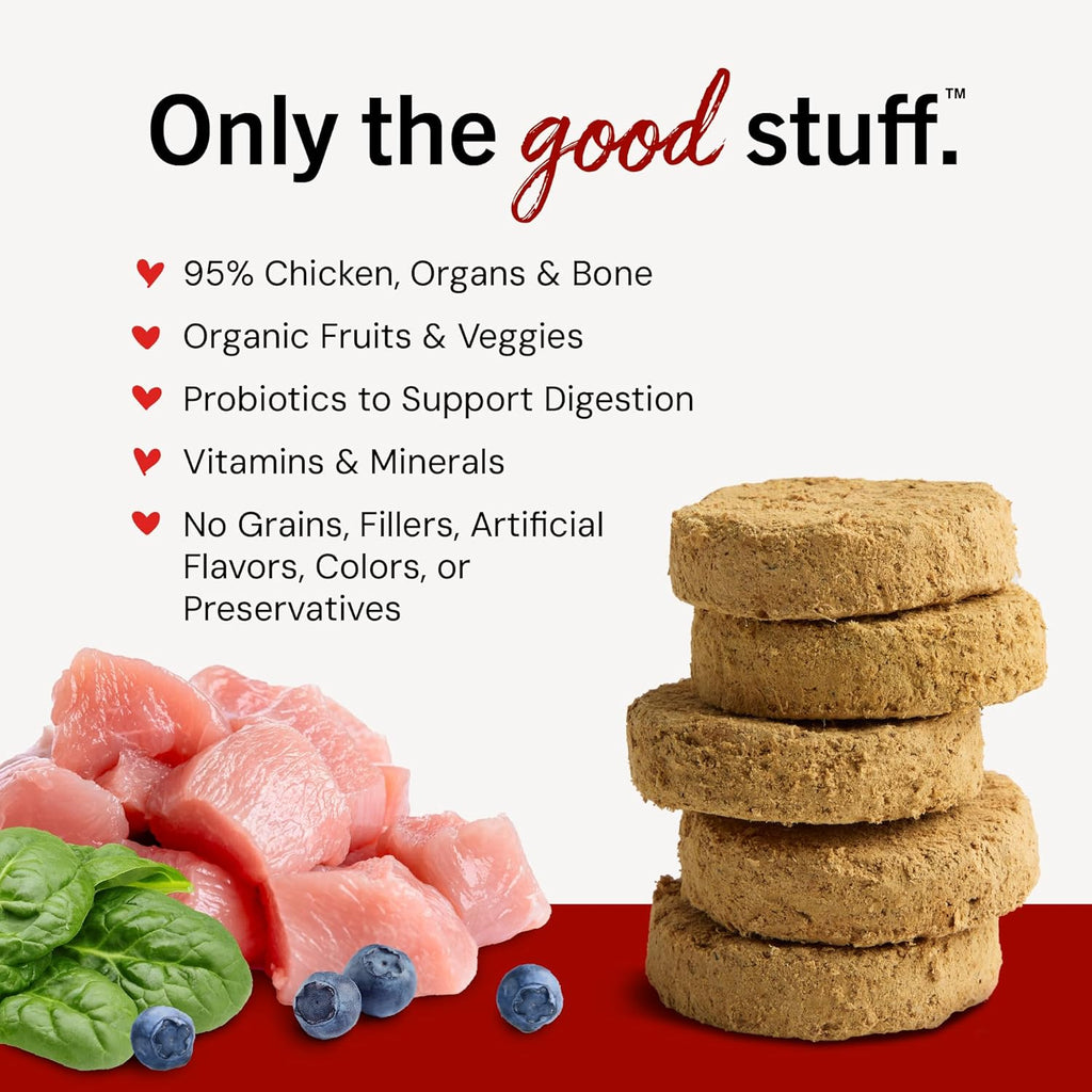 Stella & Chewy's Freeze-Dried Raw Dinner Patties Twenty Five Ounce Packaging