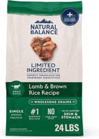 Natural Balance Limited Ingredient Adult Dry Dog Food with Healthy Grains, Salmon & Brown Rice Recipe, 24 Pound (Pack of 1) - Image 11