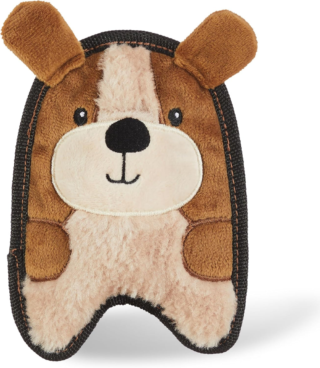 Tough inner lining pet chew toy packaging back view