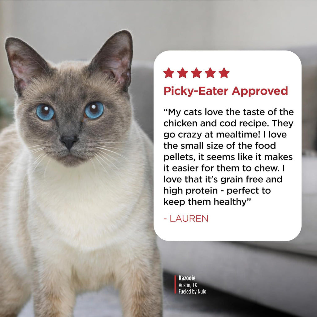 Nulo grain free cat food feeding guide and chart