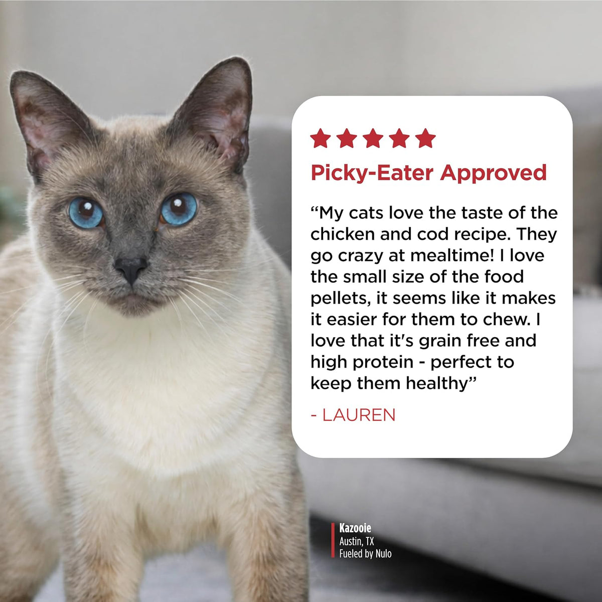 Nulo grain free cat food feeding guide and chart