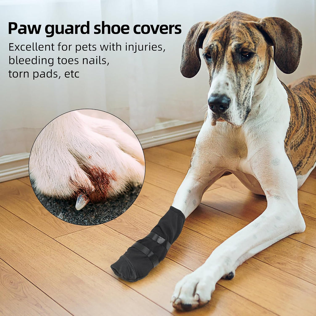 Etial dog paw protector sole grip detail