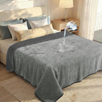 Luciphia Waterproof Blanket for Large Dog Ultra-Soft & Calming Pet Throw Reversible Warm Fleece Durable Furniture Crate Couch Bed Cover Protector Machine Washable Leakproof Beige L (65''x57'') - Image 10