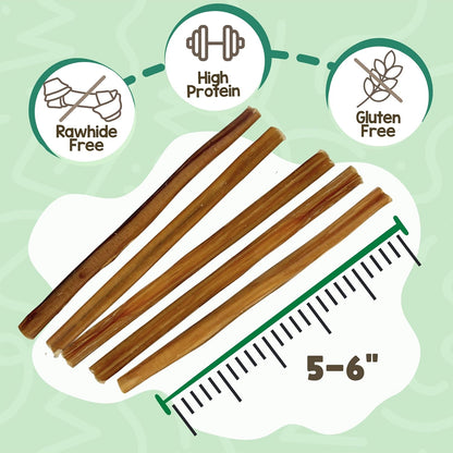 Premium natural beef dog chew bones for small dogs and teething puppies