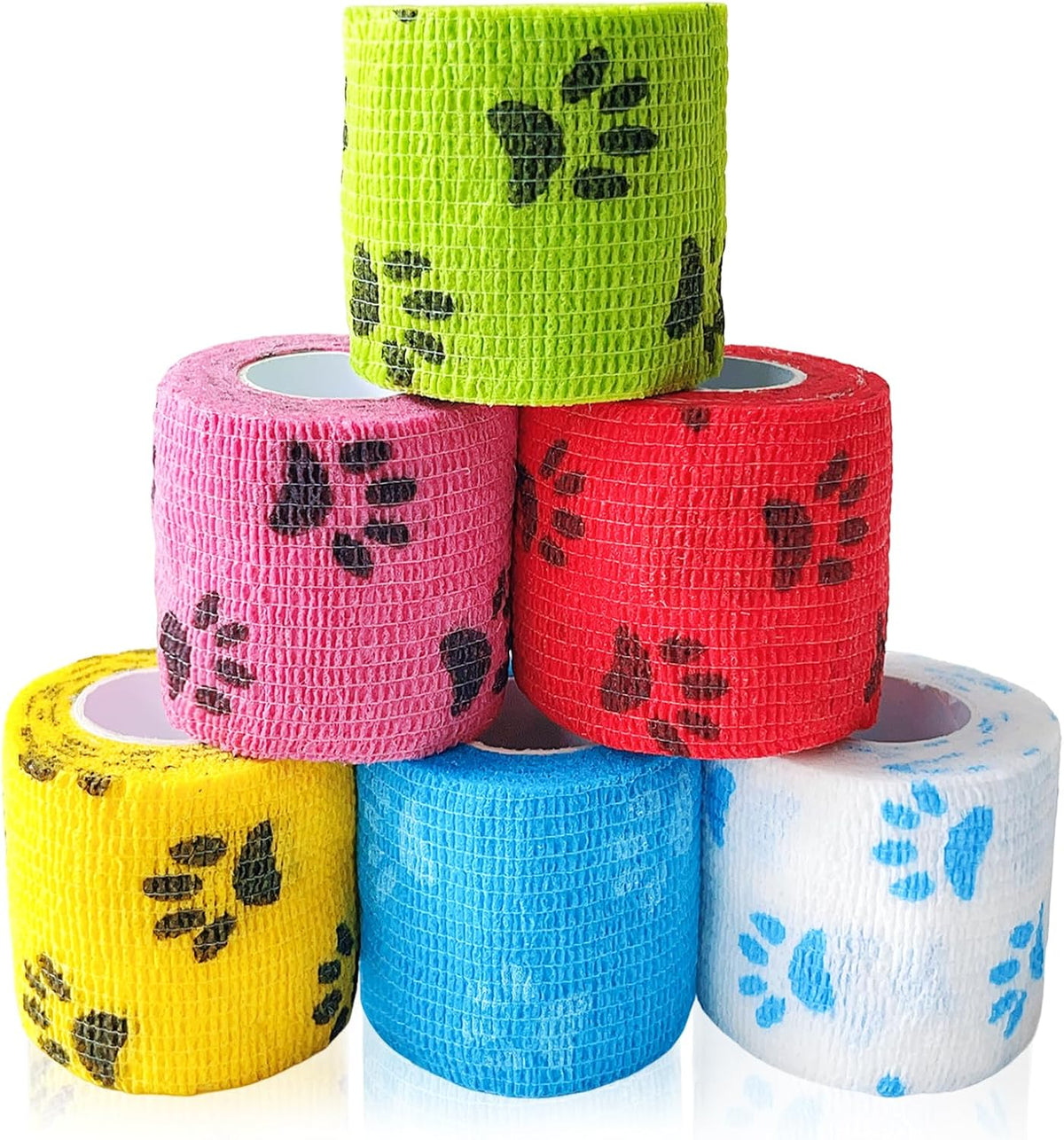 Flexible vet wrap for horses and large pets