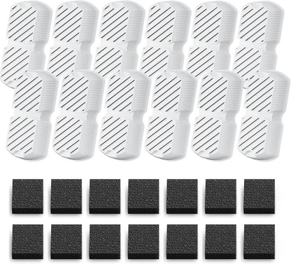 GROOKPET Pet Fountain Filter Replacement: 12 Dog Water Fountain Filters - 3 Months Set of Replacement Filter for GROOKPET Dog Water Fountains for Large Dogs - Contains 6 Filters + 6 Sponges - Image 10