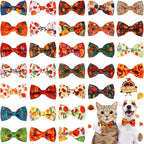 Full packaging assortment of the 30 piece Talltalk holiday dog accessories bulk pack.