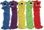 Multipet Loofa Dog Plush Toy w/ Birthday Hat - Squeaky Dog Toy for Dogs - Soft Plush - Stuffed Animal Dog Toys for Playing (1 Count, 12", Random Color Surprise) - Image 10