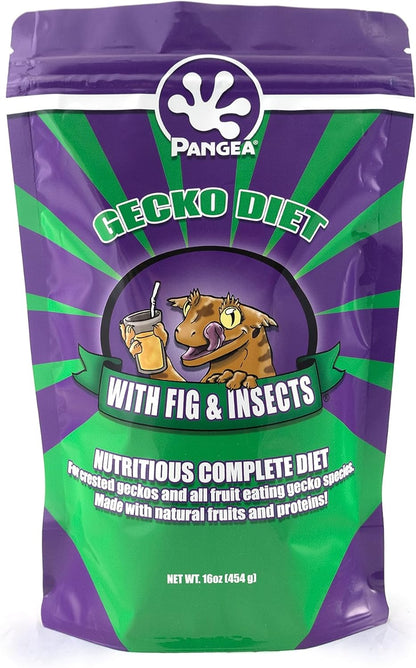 Nutritious reptile food mix with whey protein isolate and real fruits