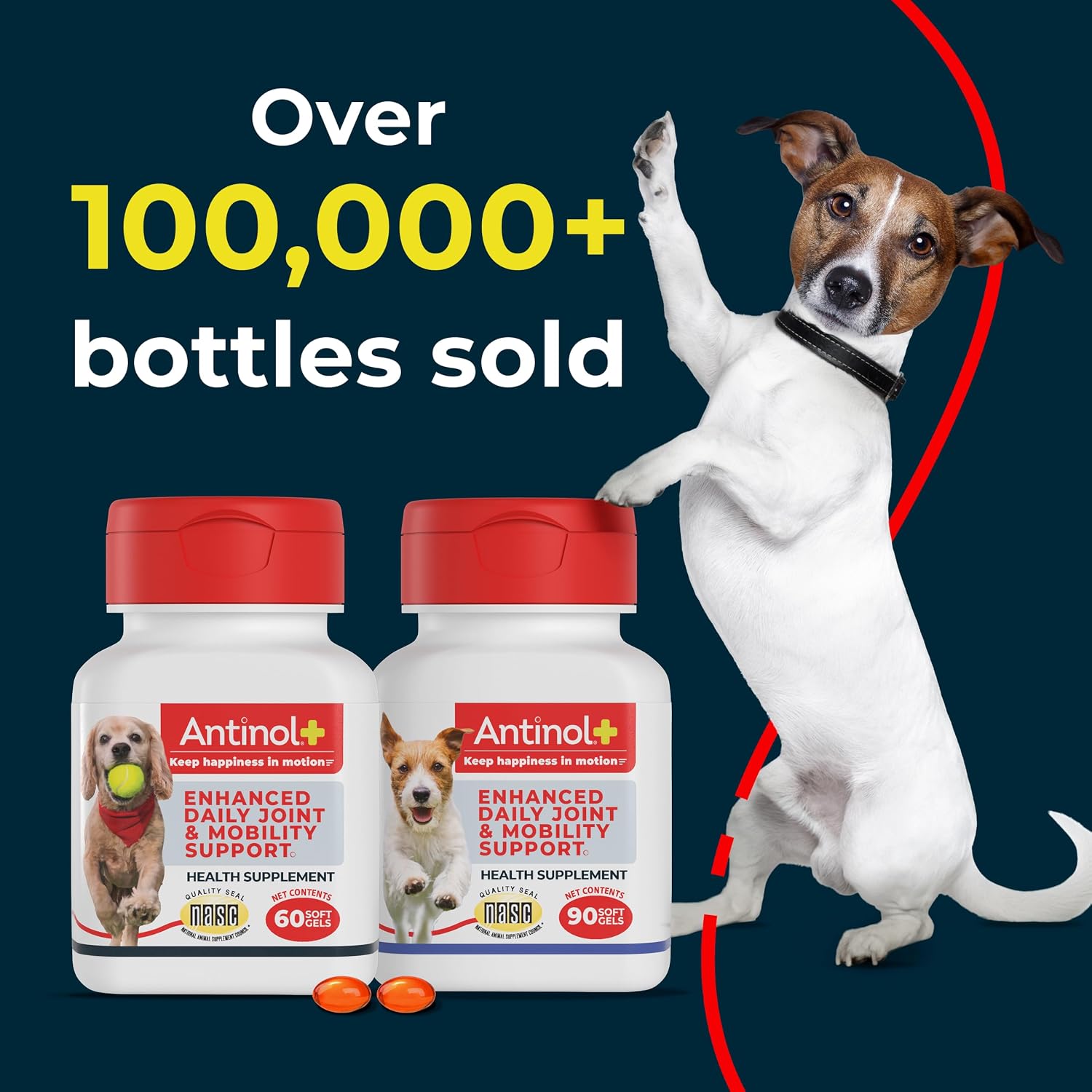 Antinol Plus authentic imported veterinary recommended dog joint supplement