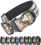 TSPRO Premium Dog Collars Tactical Dog Collar with Handle and Heavy Duty Quick-Release Metal Buckle Durable Thick and Adjustable for Medium to Large Dogs (Orange L) - Image 15