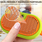 Cat steam brush for shedding and detangling