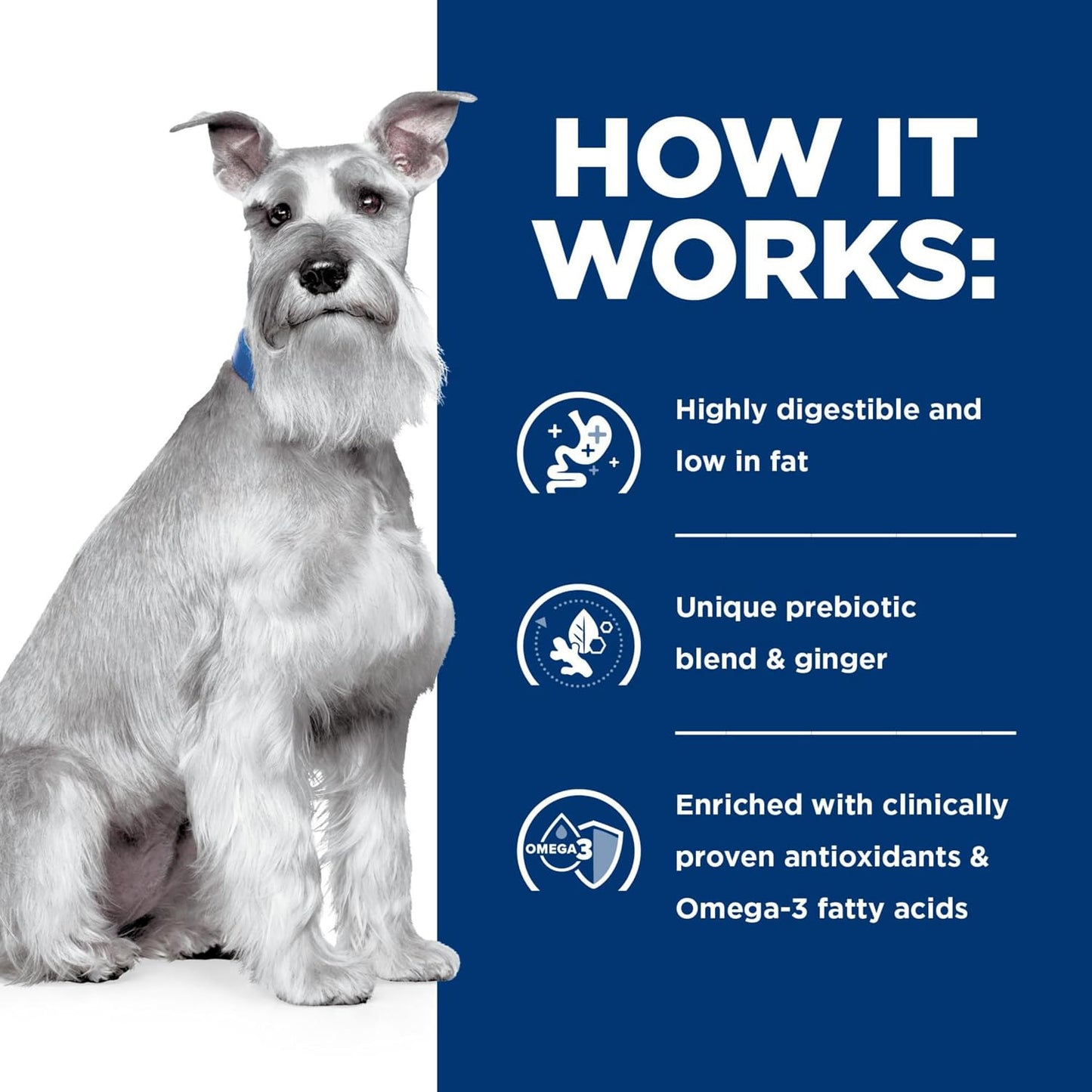 Hill's Prescription Diet i/d Low Fat Digestive Care Dry Dog Food, Chicken, 8.5 lb. Bag - Image 9