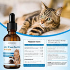 Bacon flavored glucosamine drops for feline joint care