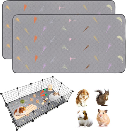 LWYMX 24x48 inch guinea pig cage liners front view