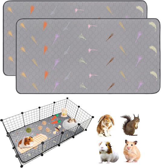 LWYMX 24x48 inch guinea pig cage liners front view