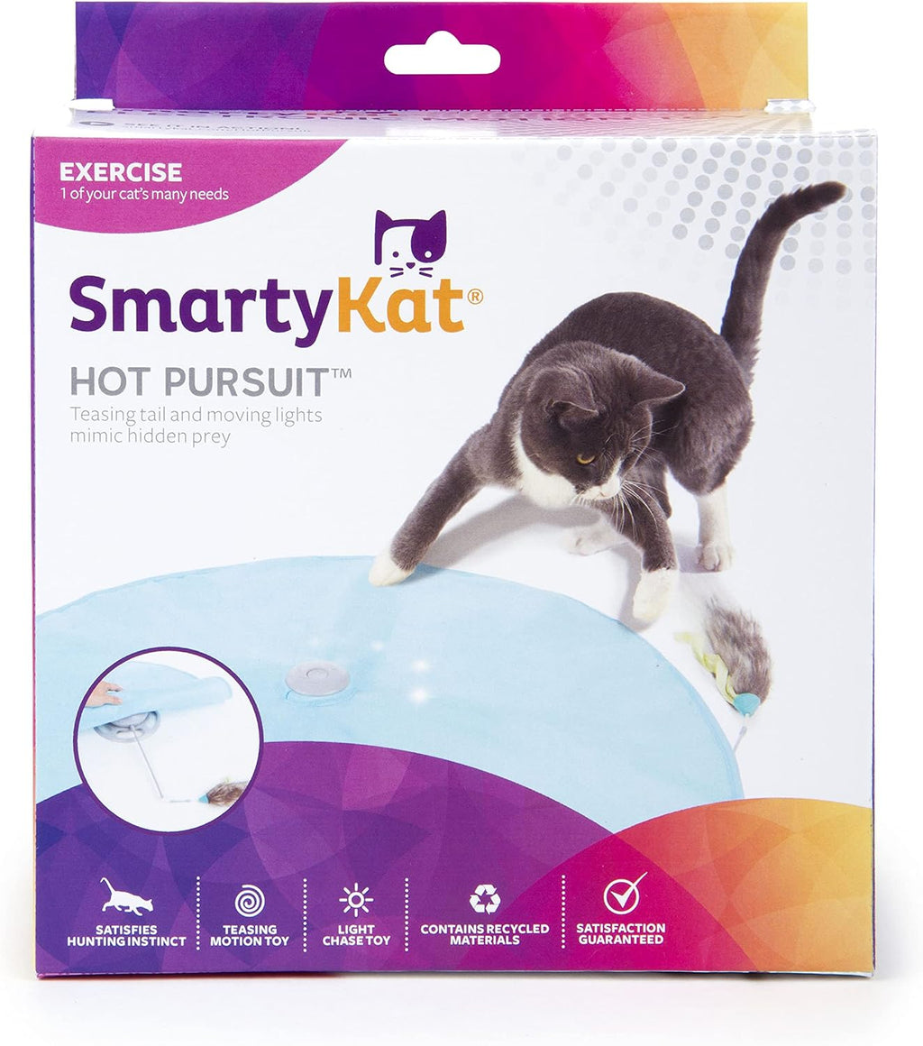 SmartyKat interactive pet toy displayed on a floor surface