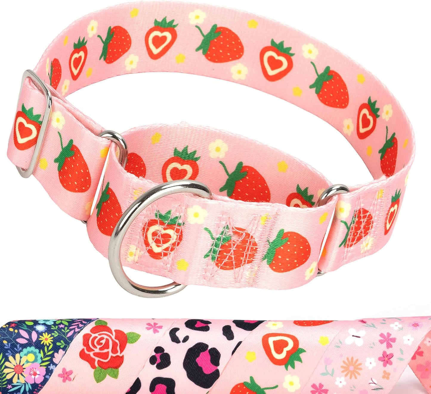 1.5 inch Skulls Martingale Collar for Dogs, Wide,Big&Thick Dog CollarHeavy-Duty Training Collar for Medium Large Extra Large Dogs- Skulls L - Image 13