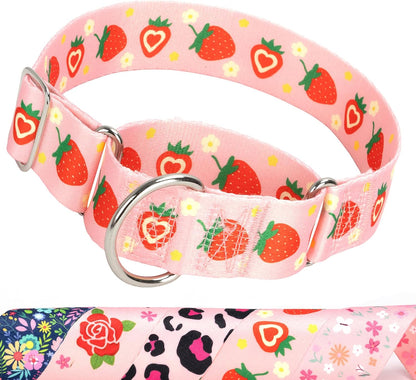 1.5 inch Skulls Martingale Collar for Dogs, Wide,Big&Thick Dog CollarHeavy-Duty Training Collar for Medium Large Extra Large Dogs- Skulls L - Image 13