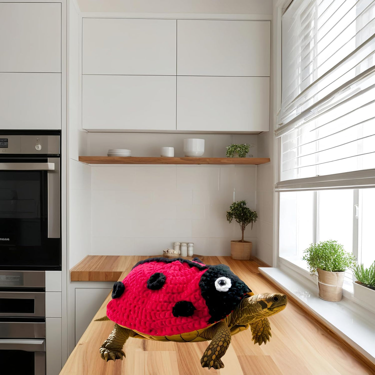 Imported high quality turtle sweater for winter warmth comfort.