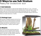 Exo Terra four kilogram reptile substrate bag side view
