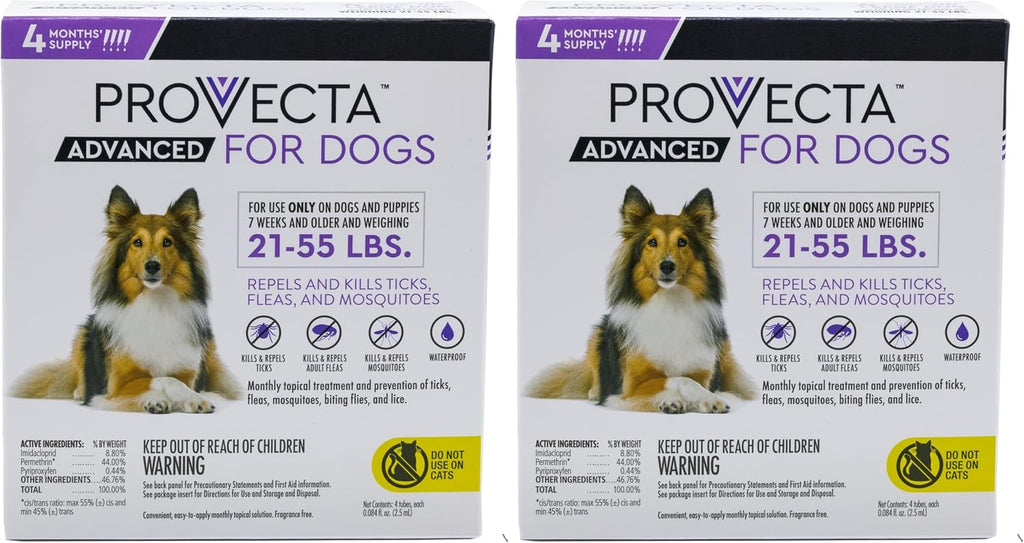 Provecta Advanced canine health care treatment close up box image