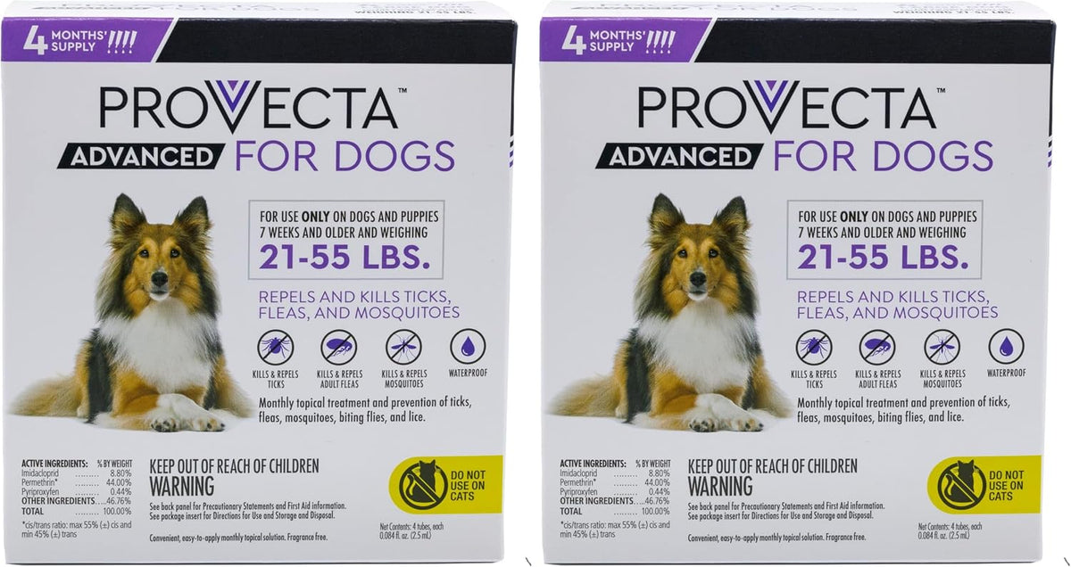 Provecta Advanced canine health care treatment close up box image