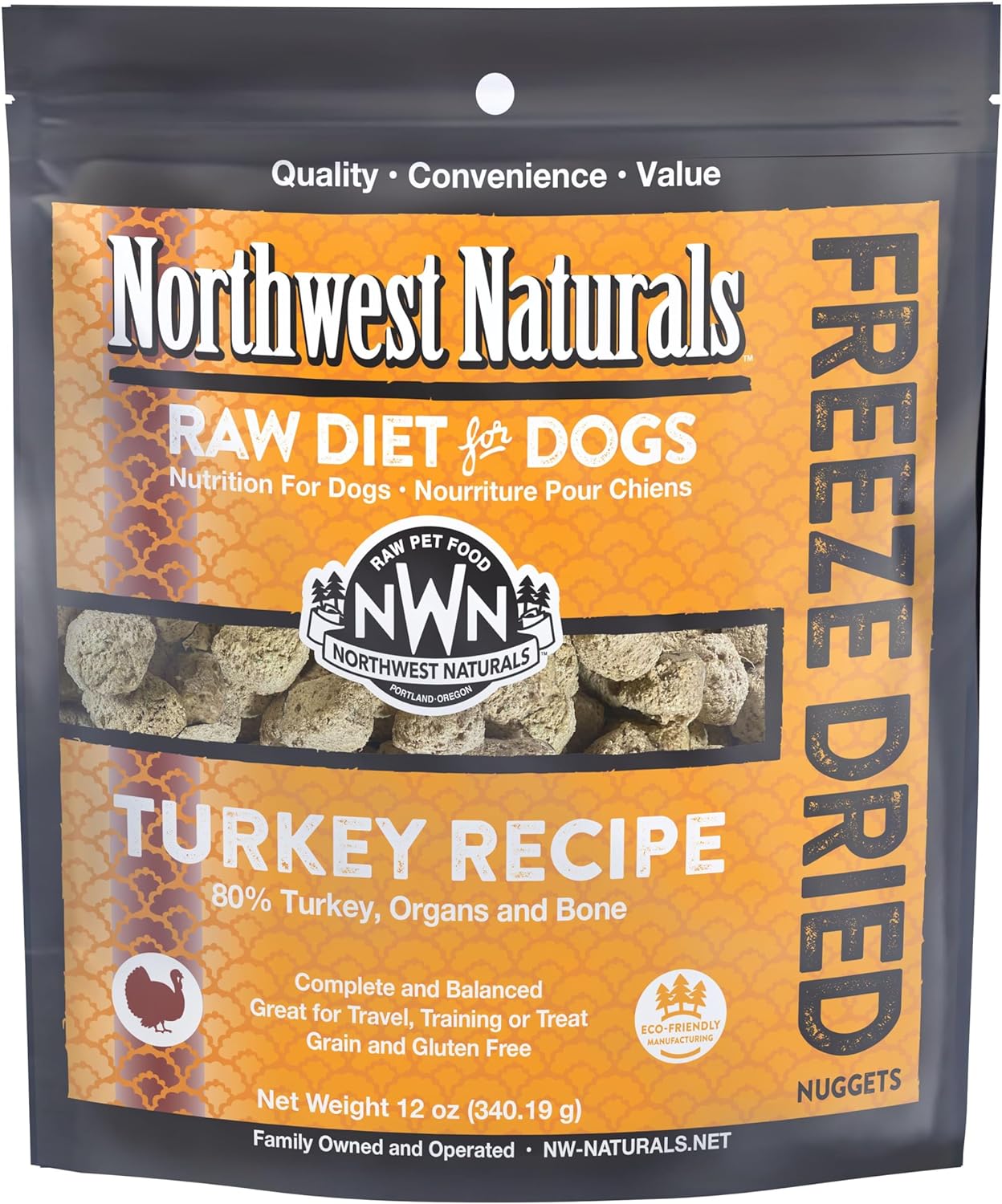Northwest Naturals Freeze-Dried Beef Dog Food - Bite-Sized Nuggets - Grain-Free, High-Protein, Raw Diet, Human-Grade Ingredients, All Natural, Premium Quality, Healthy & Nutritious - 12 Oz - Image 15