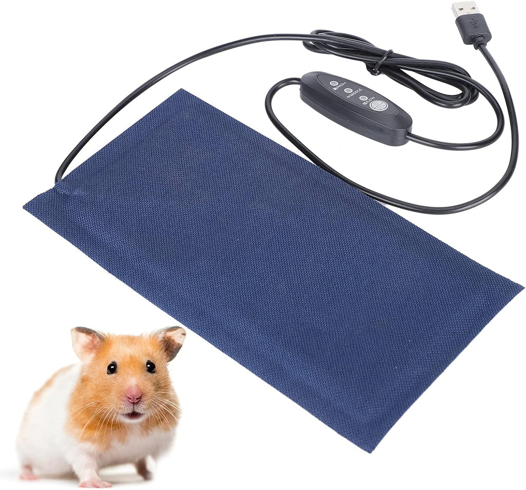 Packaging and included accessories for FAUOSWUK reptile heating mat
