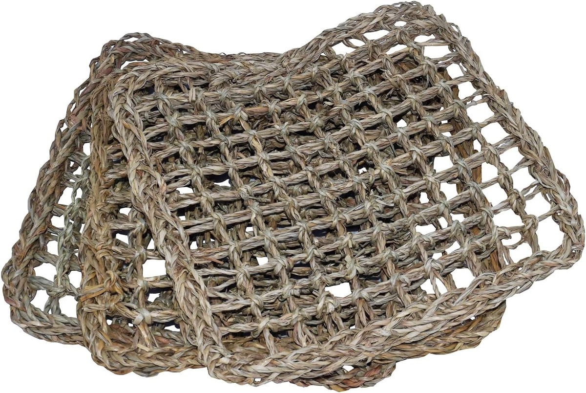 Super Bird Creations SB50008 Seagrass Mat for Cage Decor, Pet Enrichment and Boredom Relief - Versatile Toy-Making Base - Ideal for Parrots - Small to Large Birds & Reptiles - 7"x12" (3 Pack) - Image 14