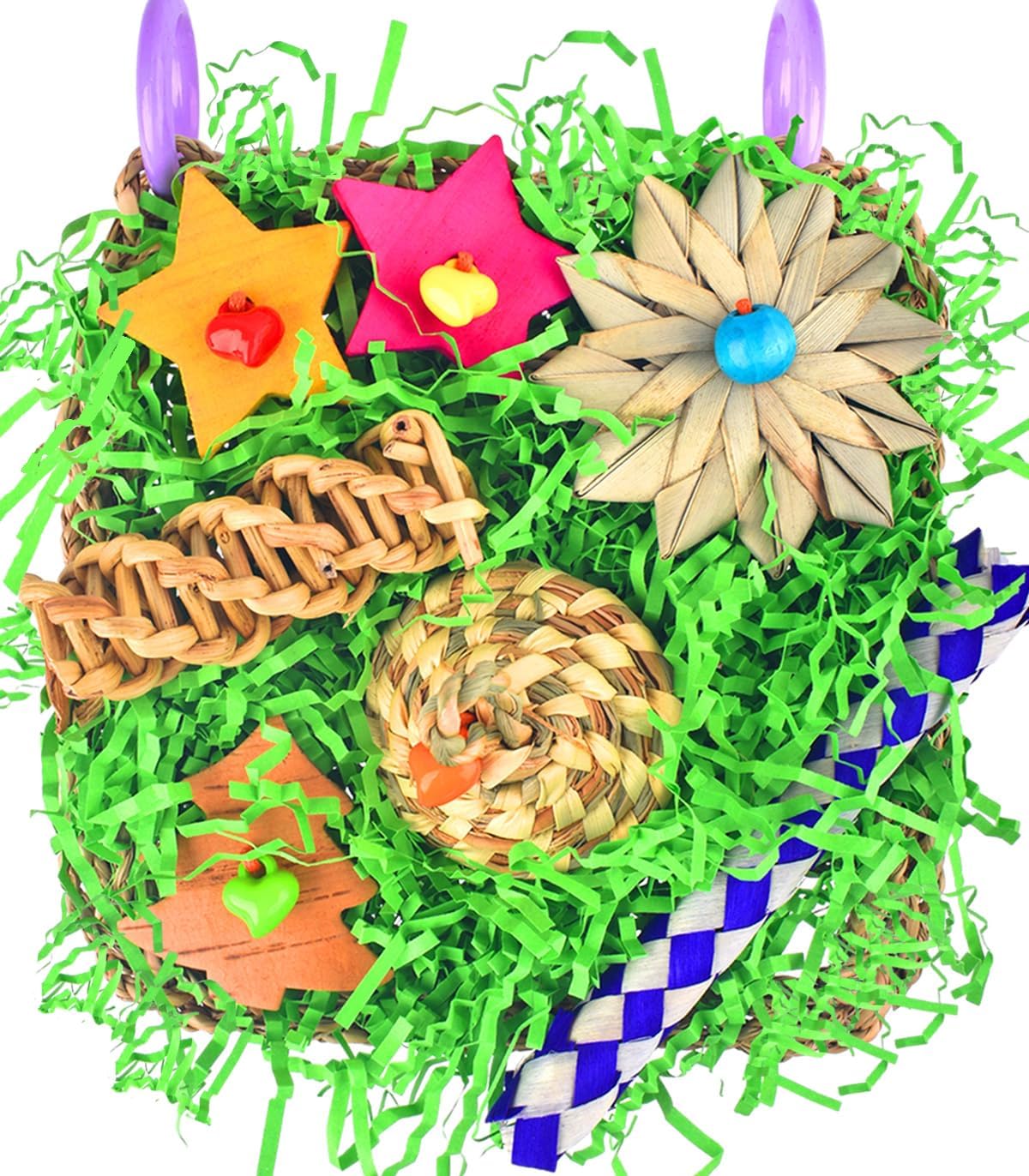 KATUMO lovebird preening toy eco friendly natural materials layout