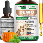 Tobydic authentic pet wellness supplement with pumpkin seed extract