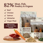 Authentic 360 Pet Nutrition sixteen ounce package displaying premium quality seals