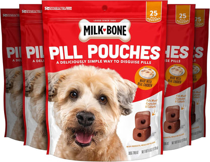 Milk-Bone Pill Pouches Dog Treats, Hickory Smoked Bacon Flavor, 30 Count Bag - Image 9