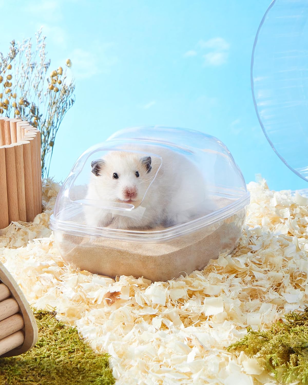 Fufuzooie desert sand pouch for small pets